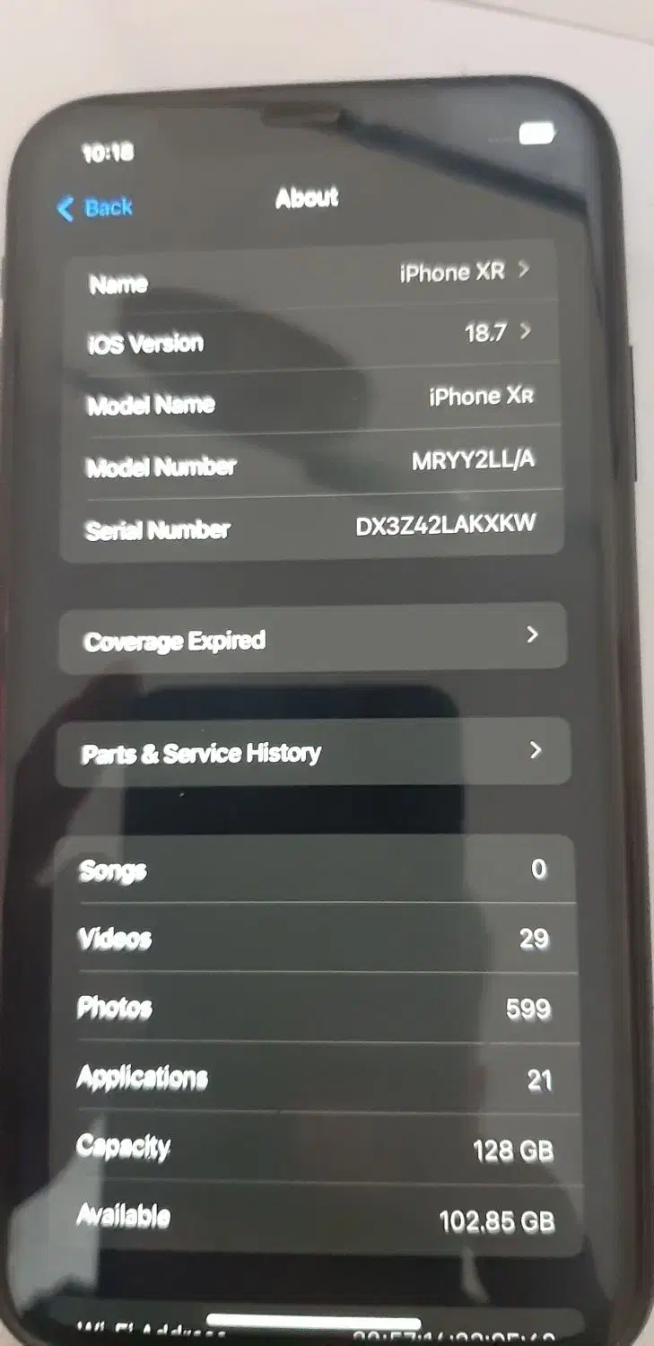 ایفون Xr 128 blak|موبایل|اصفهان, رحیمآباد|دیوار