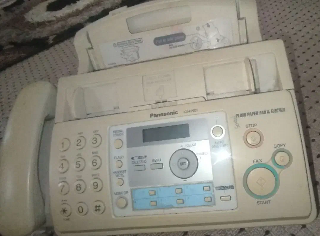 فکس پاناسونیک KX-FP701 رودان|پرینتر، اسکنر، کپی، فکس|رودان, |دیوار