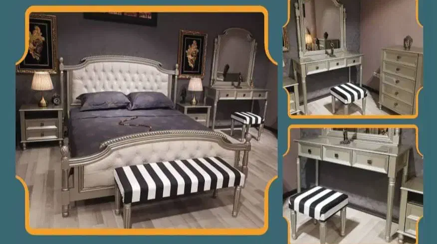 تختخواب با طراحیهای مدرن و کیفیت بینظیـر-آنتیک|تخت و سرویس خواب|مشهد, دانشجو|دیوار