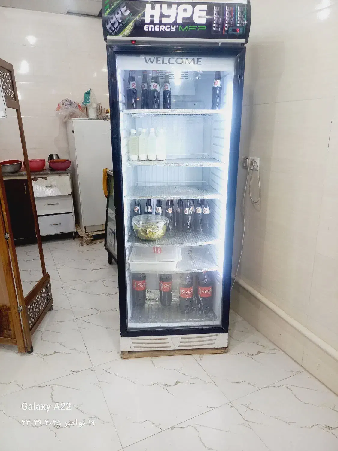 فروش وسایل فلافلی یخچال ایستاده دکه میز و صندلی|کافیشاپ و رستوران|اهواز, کیانشهر|دیوار