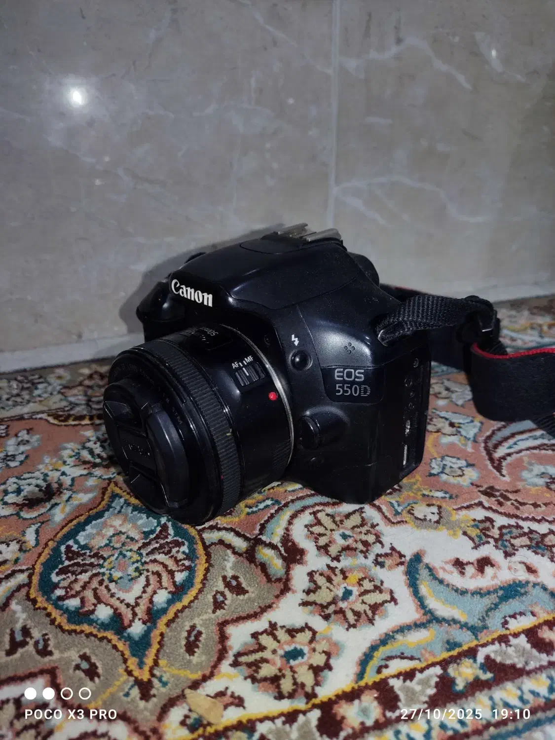 دوربین 550d با لنز 50 f1/8|دوربین عکاسی و فیلمبرداری|شیراز, سرو|دیوار