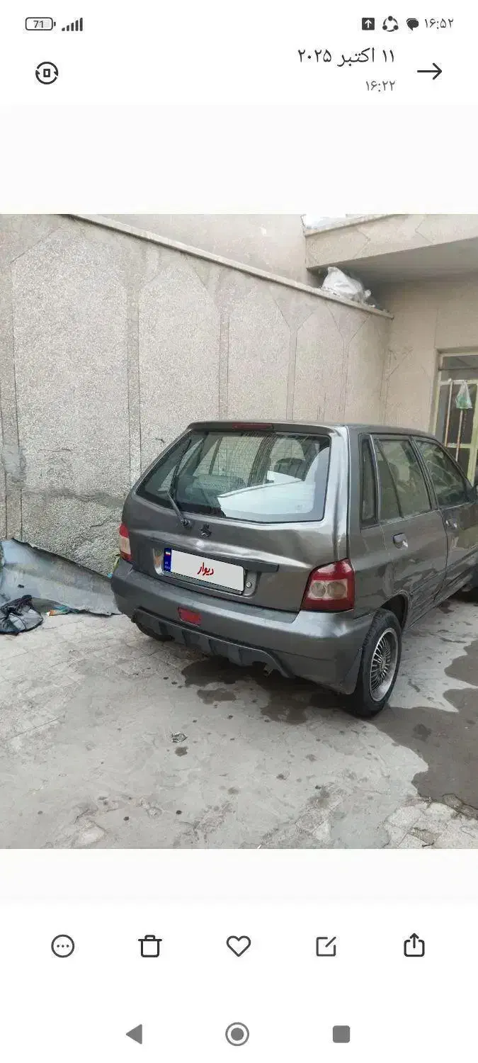 پراید ۱۱۱مدل ۸۹نوک مدادی|خودرو سواری و وانت|بیرجند, |دیوار