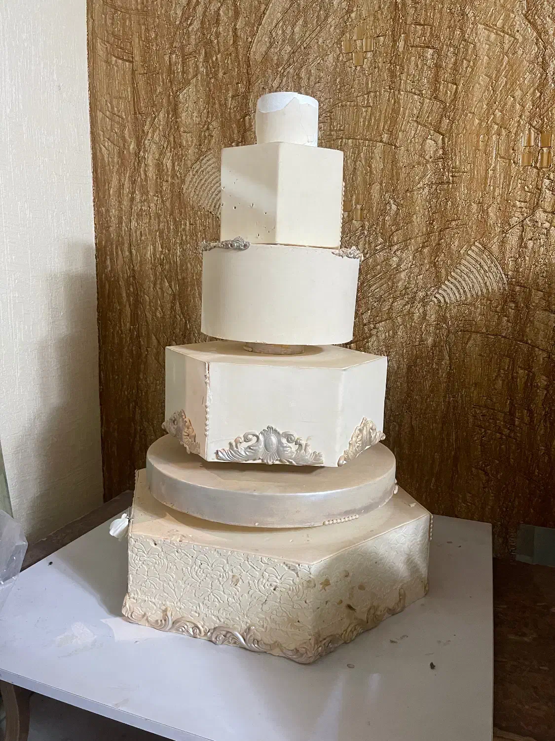 ماکت کیک عروسی|مجسمه، تندیس، ماکت|کاشان, کوچه باسکول|دیوار