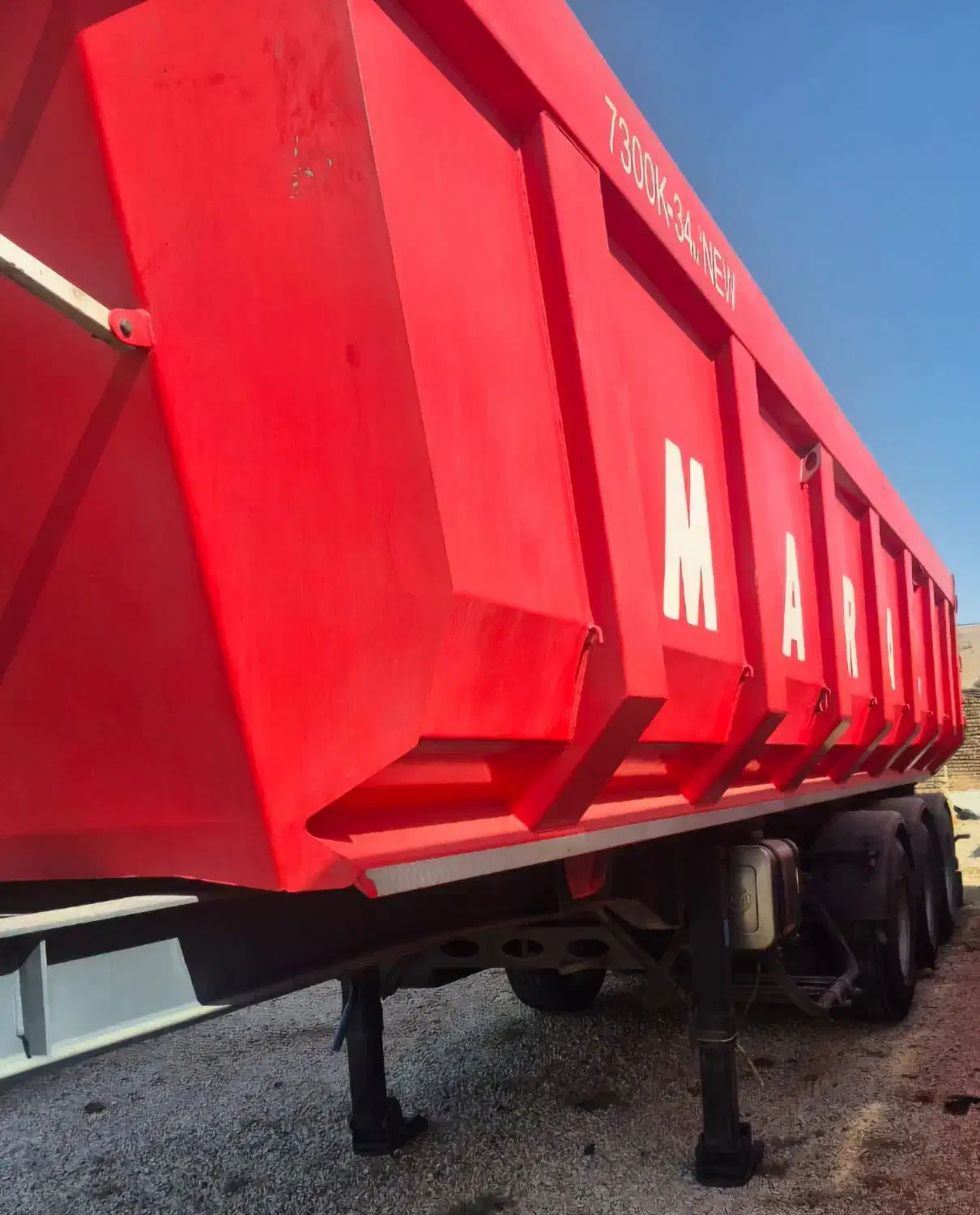 کمپرسی مارال سه محور شرکتی|خودرو سنگین|میانه, |دیوار