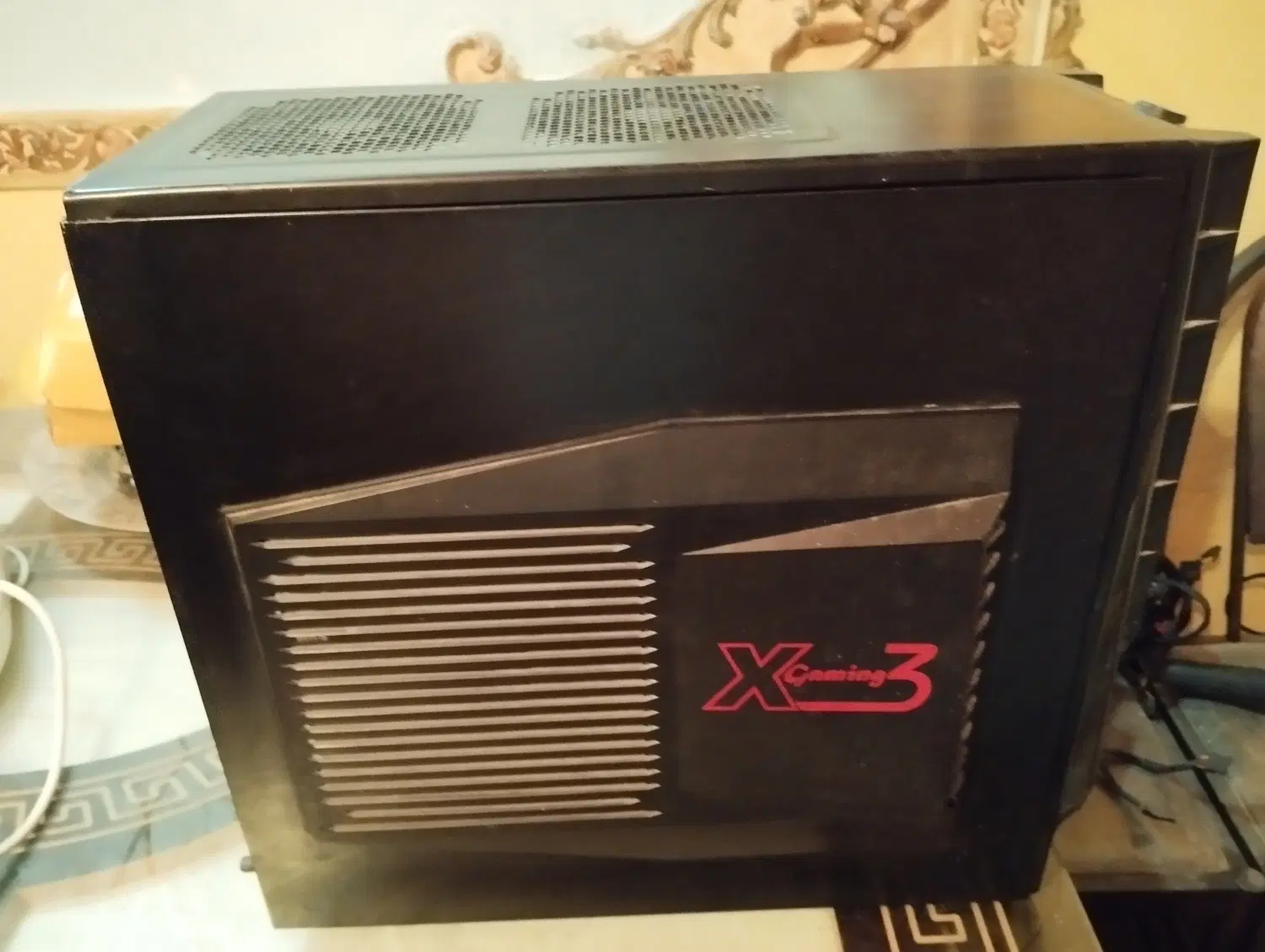 Green X3 Gaming Computer Case|قطعات و لوازم جانبی رایانه|لاهیجان, شیشه گران|دیوار