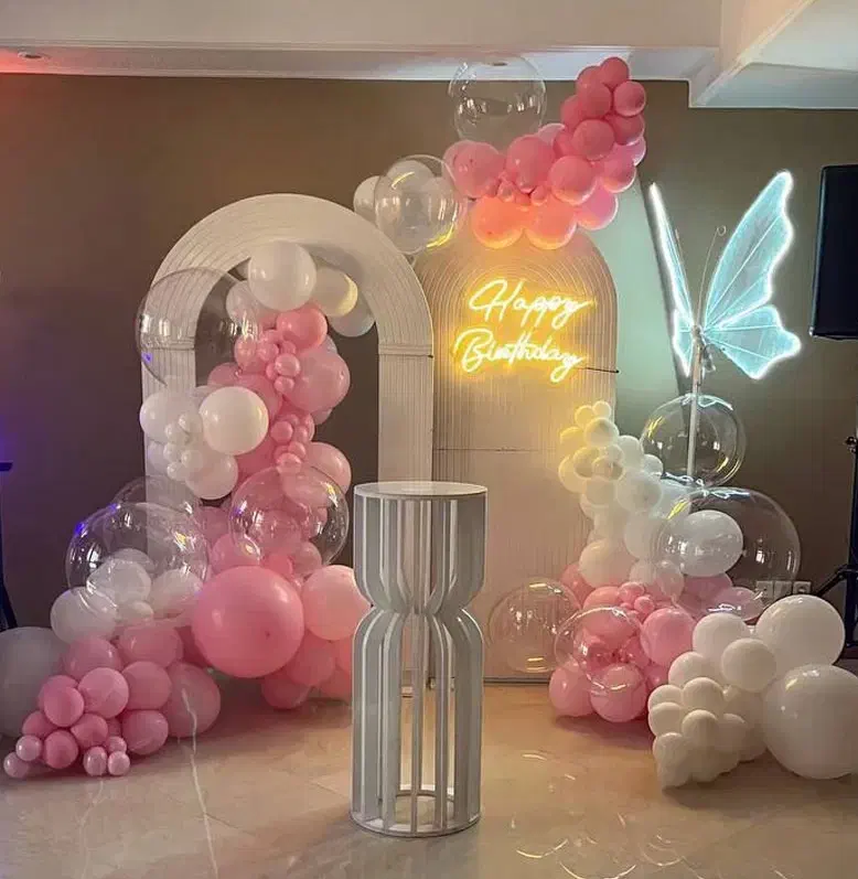 تم تولد بادکنک آرایی دیزاین تولد|اسباب‌‌بازی|کیش, |دیوار