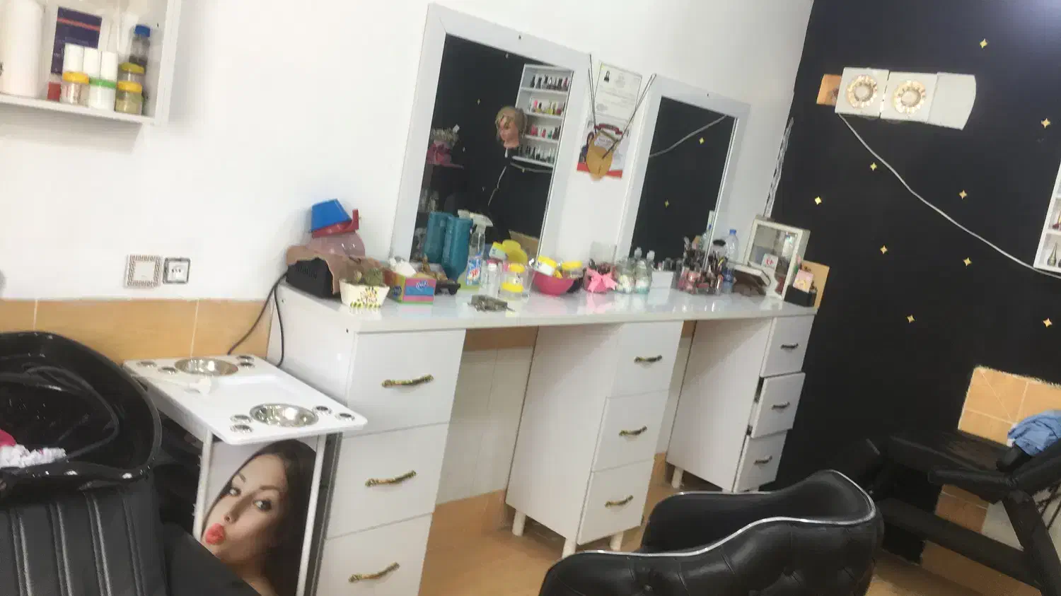 سرشور مبله/ترولی/دکور|آرایشگاه و سالنهای زیبایی|زاهدان, |دیوار