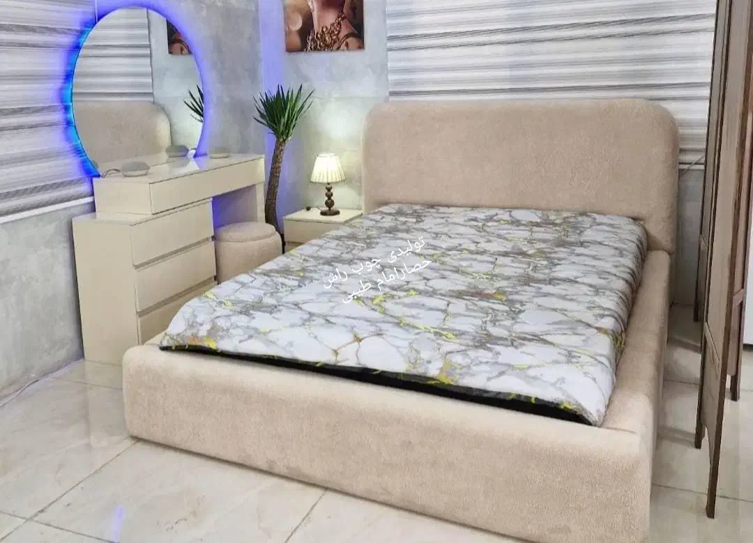 سرویس خواب مدیسا نورمخی سری A|تخت و سرویس خواب|همدان, |دیوار