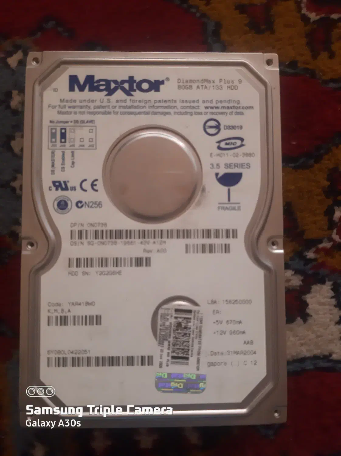 هارد hdd و رم ddr3|قطعات و لوازم جانبی رایانه|تنکابن, |دیوار