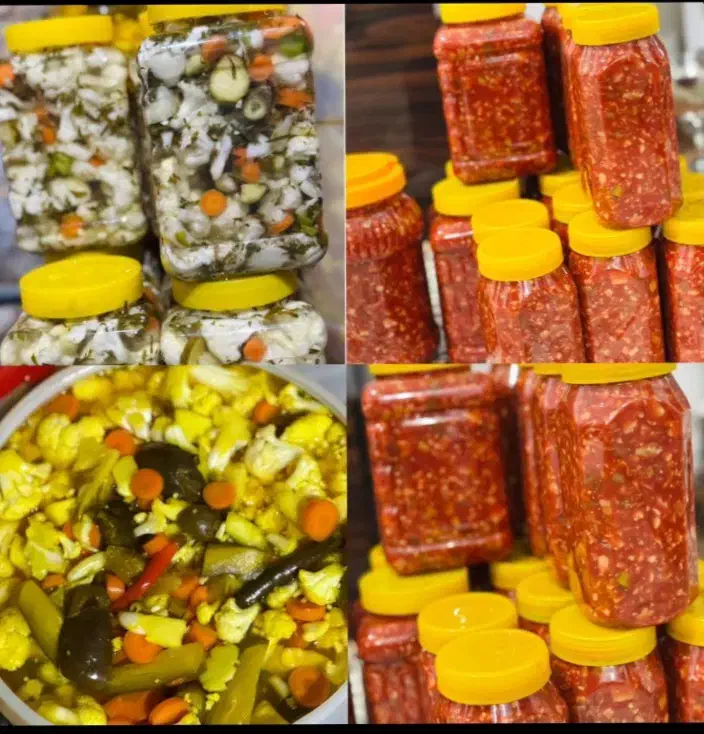 انواع ترشی وشوری های خونگیم|خوردنی و آشامیدنی|شیراز, فضلآباد|دیوار