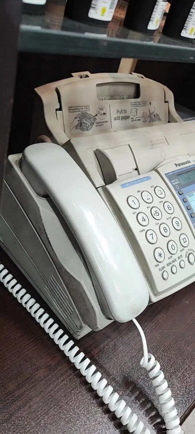 تلفن فکس پیام گیر پاناسونیک|پرینتر، اسکنر، کپی، فکس|شیراز, درکی|دیوار