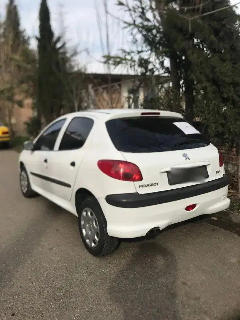 پژو 206 تیپ دو|خودرو سواری و وانت|پارس‌آباد, |دیوار