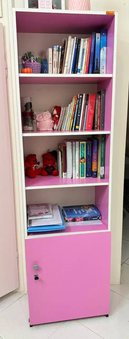 کتابخانه چوبی و سالم|کتابخانه، شلف، قفسههای دیواری|مشهد, نیروی هوایی|دیوار