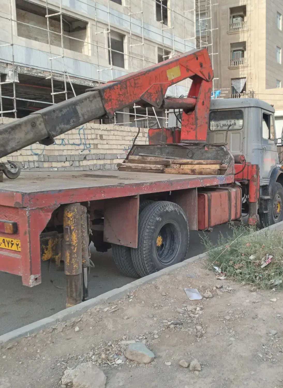 جرثقیل ۵و۳تن کفی|خدمات حمل و نقل|تهران, وردآورد|دیوار