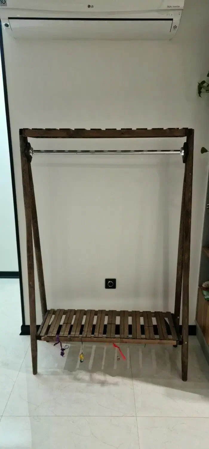 رگال چوبی ۲ طبقه|جاکفشی، کمد، دراور|کرج, باغستان|دیوار