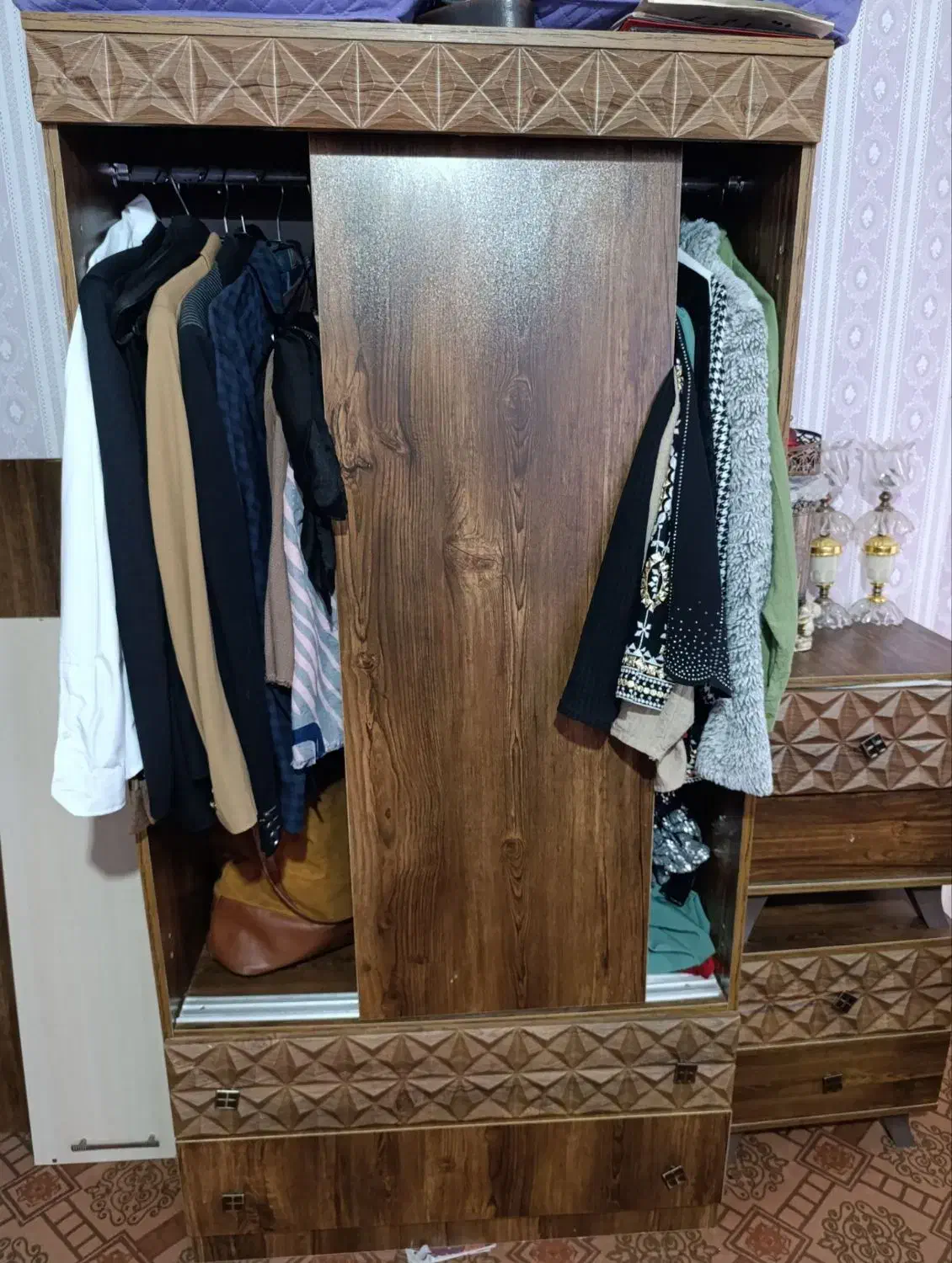 کمد و دراور سالم|تخت و سرویس خواب|تاکستان, |دیوار