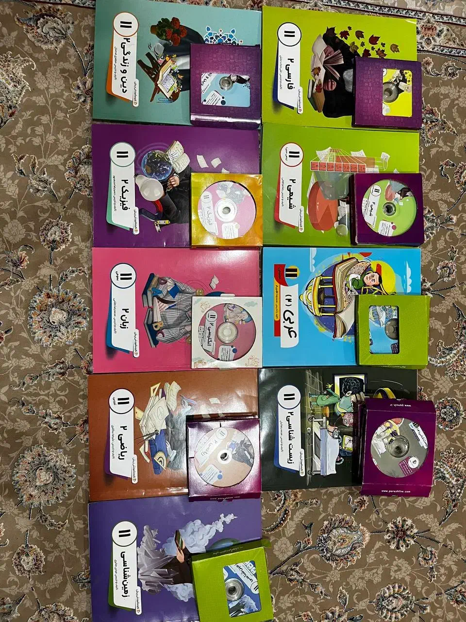 فروش پک کامل کتاب و سی دی های آموزشی یازدهم تجربی|کتاب و مجله آموزشی|اردبیل, |دیوار