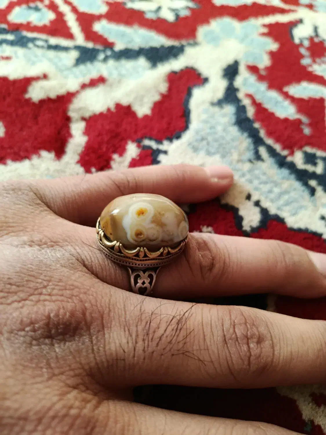 انگشتر باباقوری موکل دار|جواهرات|ساوه, |دیوار