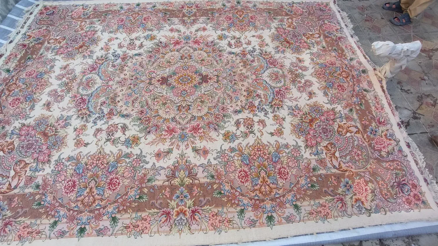 فرش دستباف ۹متری|فرش|گوگان, |دیوار