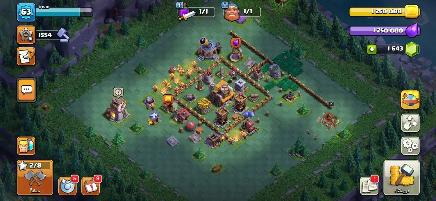 اکانت کلش|کنسول، بازی ویدئویی و آنلاین|چهاردانگه (تهران), |دیوار