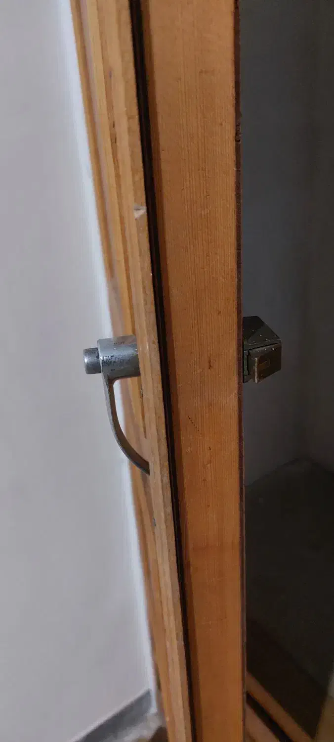 درب چوبی کمد دیواری|جاکفشی، کمد، دراور|زنجان, |دیوار