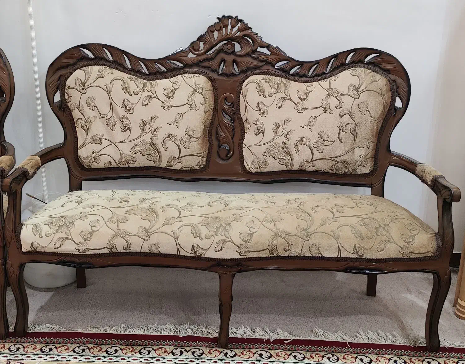 مبل سلطنتی 9 نفره|مبلمان خانگی و میز عسلی|بهبهان, |دیوار