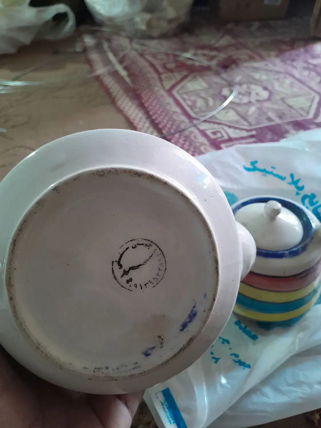 چینی قوری|قوری، کتری، قهوه‌ساز دستی|جهرم, |دیوار