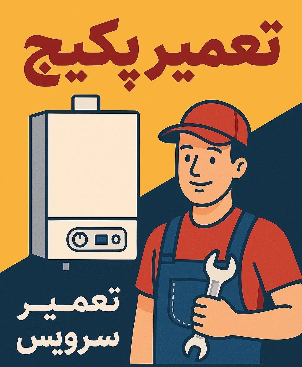تعمیرات پکیج|خدمات پیشه و مهارت|رشت, منظریه|دیوار