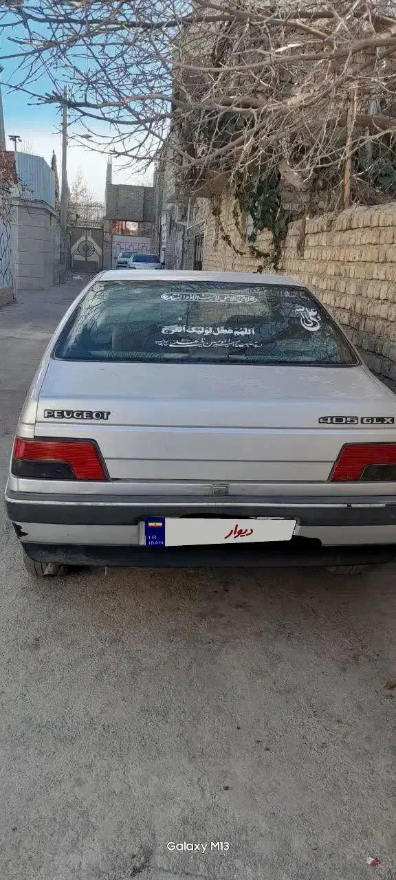 پژو 405 نقره ای|خودرو سواری و وانت|فلاورجان, |دیوار