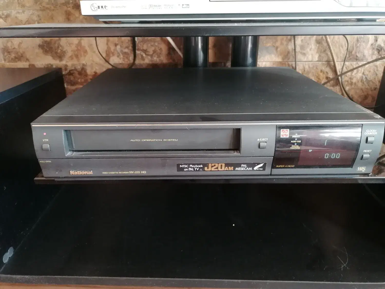 ویدئو پاناسونیک جی 20 VHS|پخش‌کننده DVD و ویدیو|شیراز, شهرک گلدشت حافظ‎|دیوار