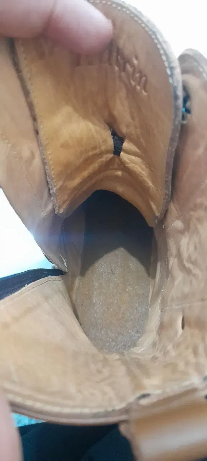 کفش نیم بوت چرم اصل کاترین|کیف، کفش، کمربند|سقز, |دیوار