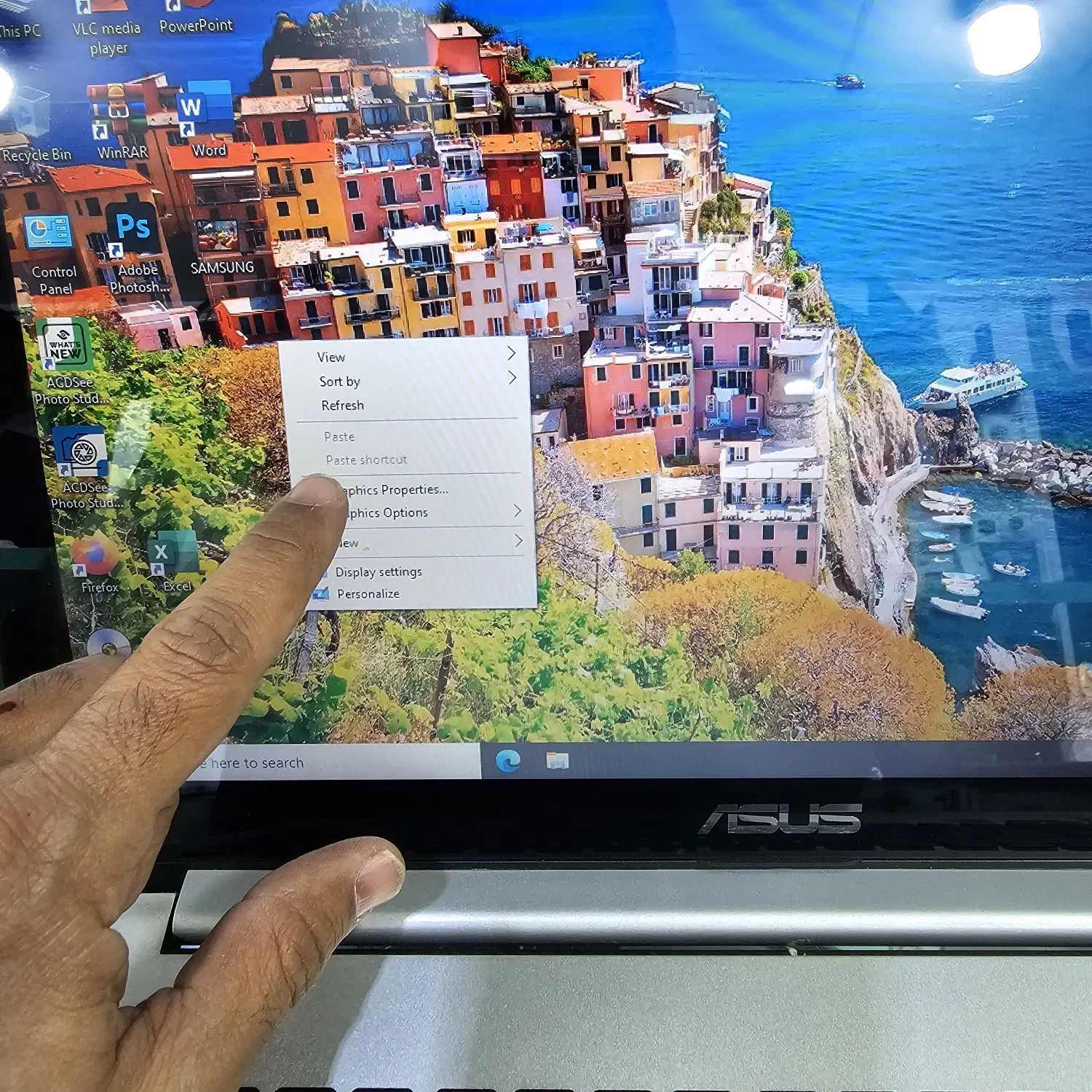 لپتاپ ایسوس صفحه نمایش لمسی i5 با رم 12 هارد ssd|رایانه همراه|یاسوج, |دیوار