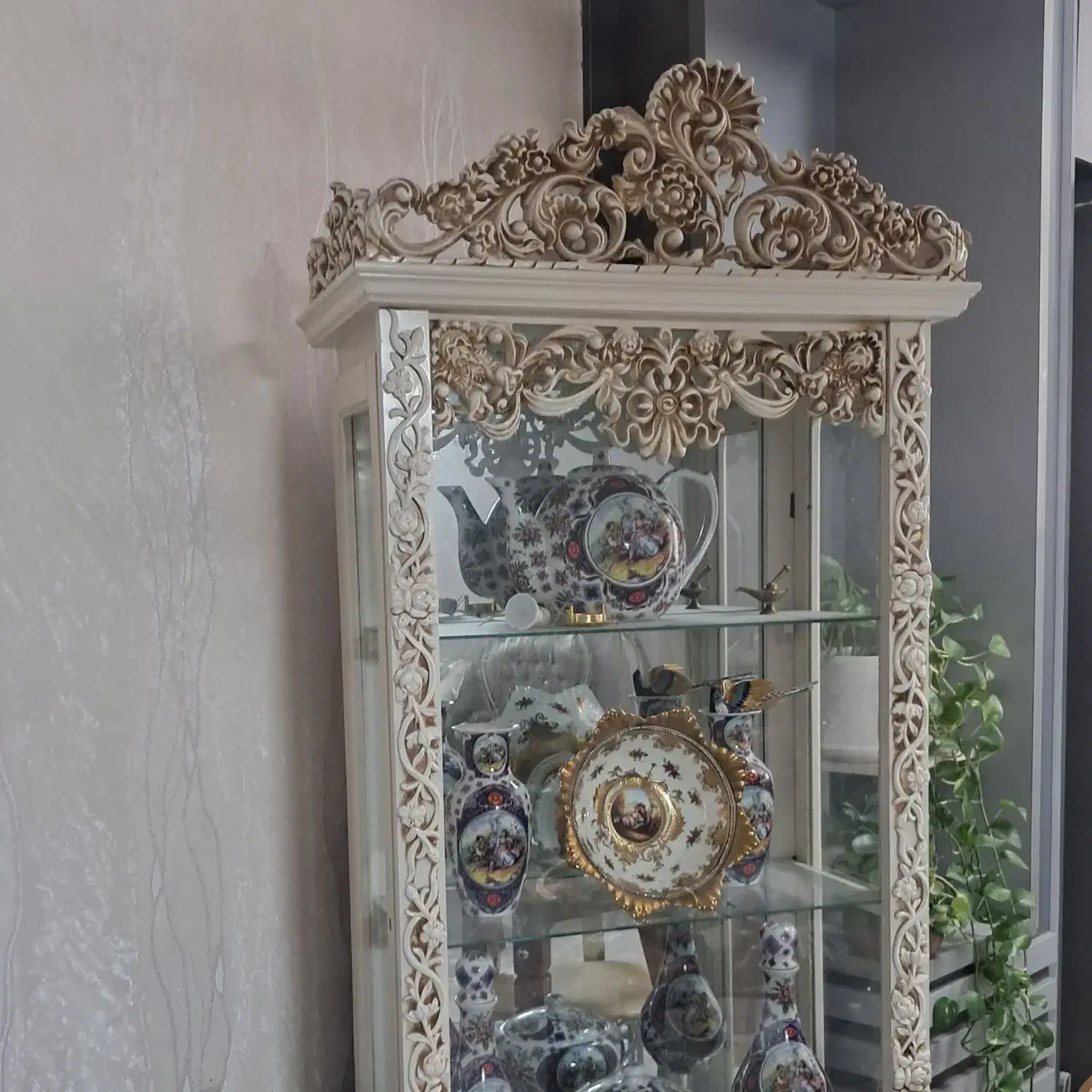 ویترین (دکوری)|بوفه، ویترین، کنسول|شهریار, کهنز|دیوار