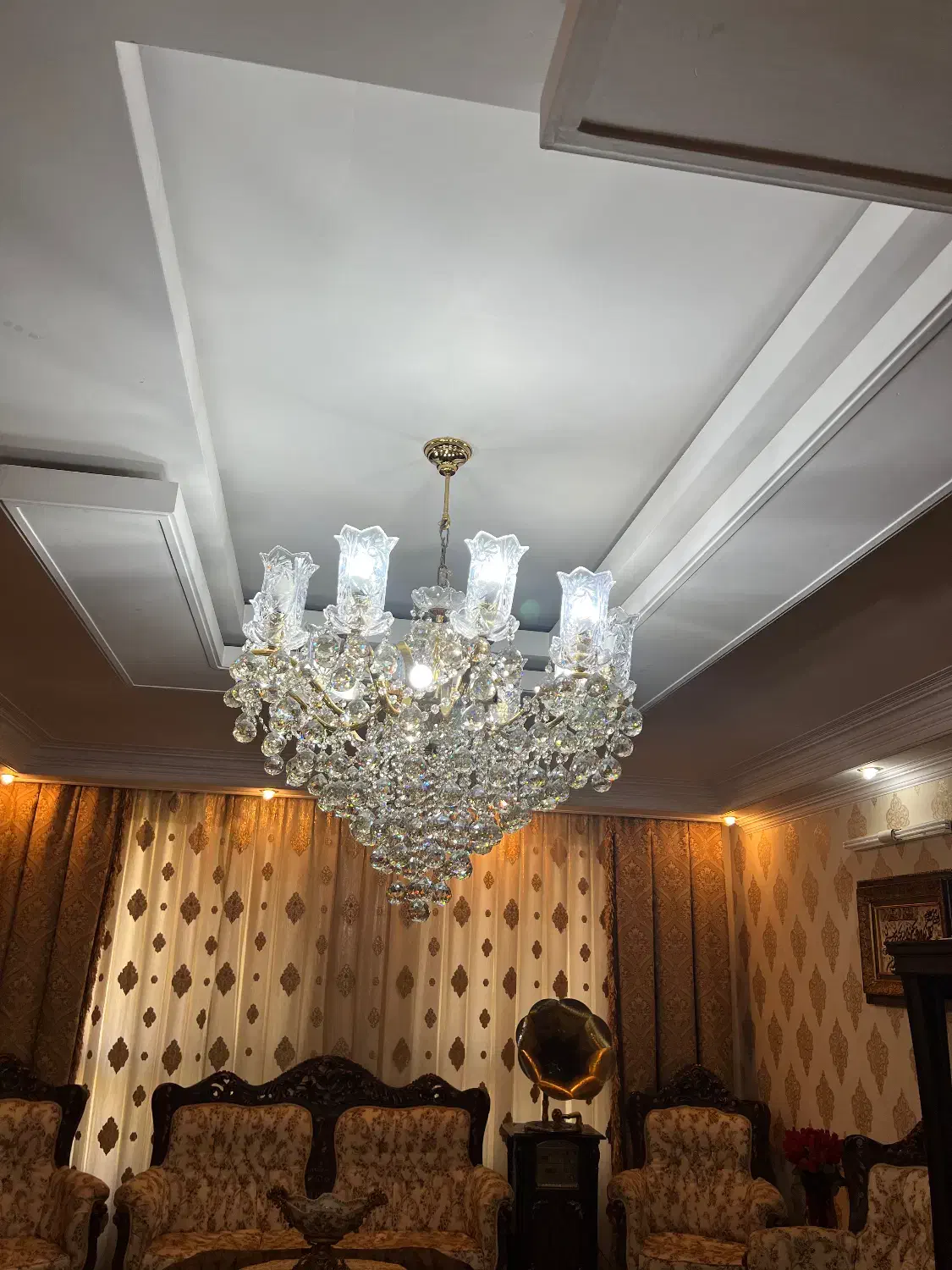 لوستر نو|لوستر و چراغ آویز|قزوین, |دیوار