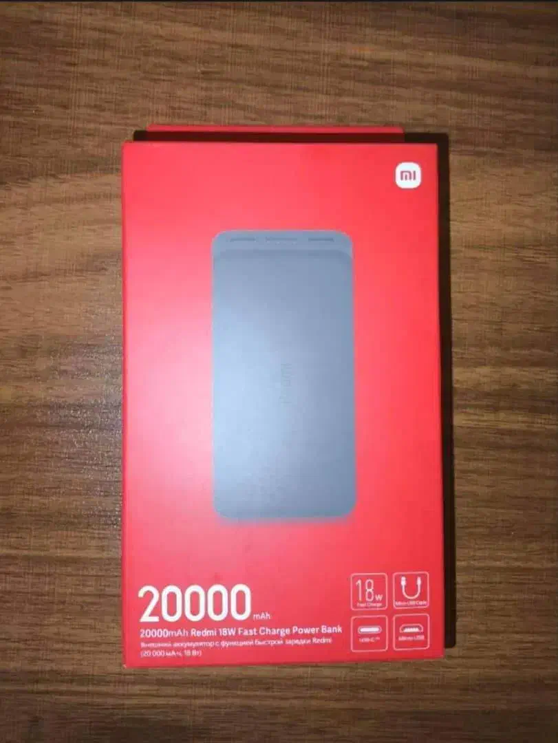 پاور بانک 20000 شیائومی مدل (PB200LZM) آکبند(اصل)|لوازم جانبی موبایل و تبلت|تهران, جیحون|دیوار