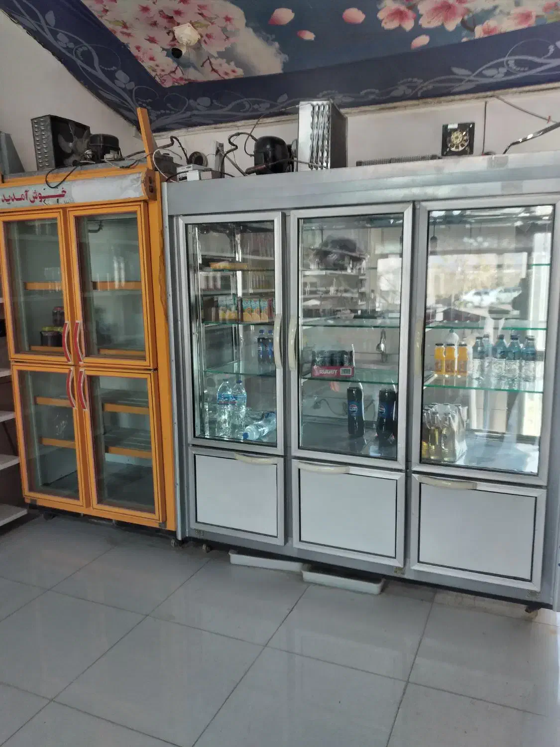 یخچال ایستاده مغازه|فروشگاه و مغازه|سیلوانه, |دیوار