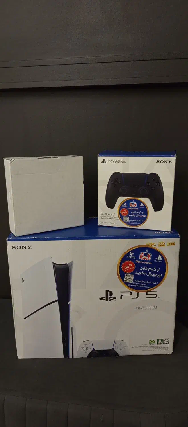 ps5 پی اس فایو اسلیم درحد نو دو دسته یازده بازی|کنسول، بازی ویدئویی و آنلاین|تهران, قبا|دیوار