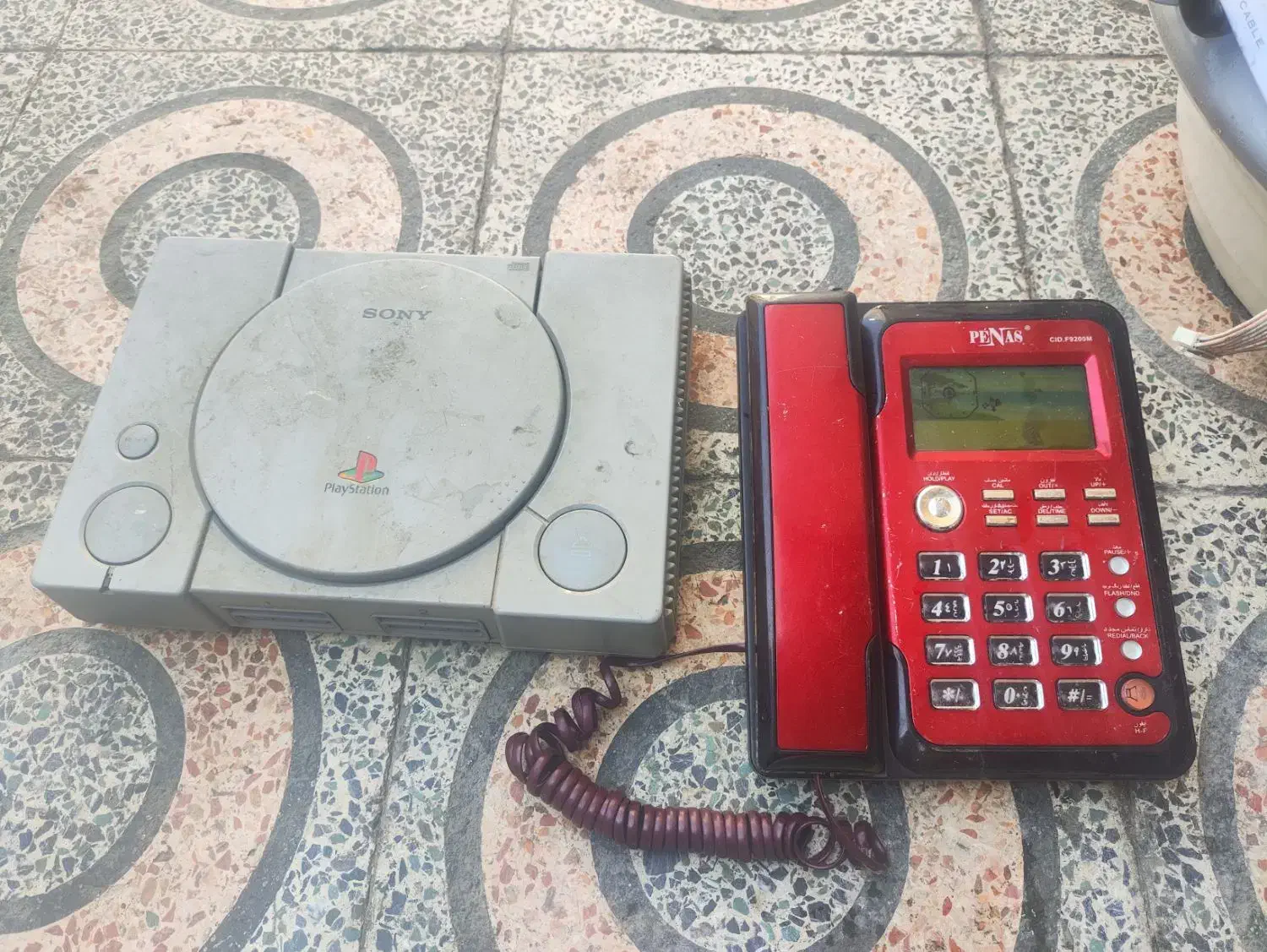 کنسول بازی ps1وتلفن رو میزی و اوتو همشون سالمن|کنسول، بازی ویدئویی و آنلاین|شوش, |دیوار