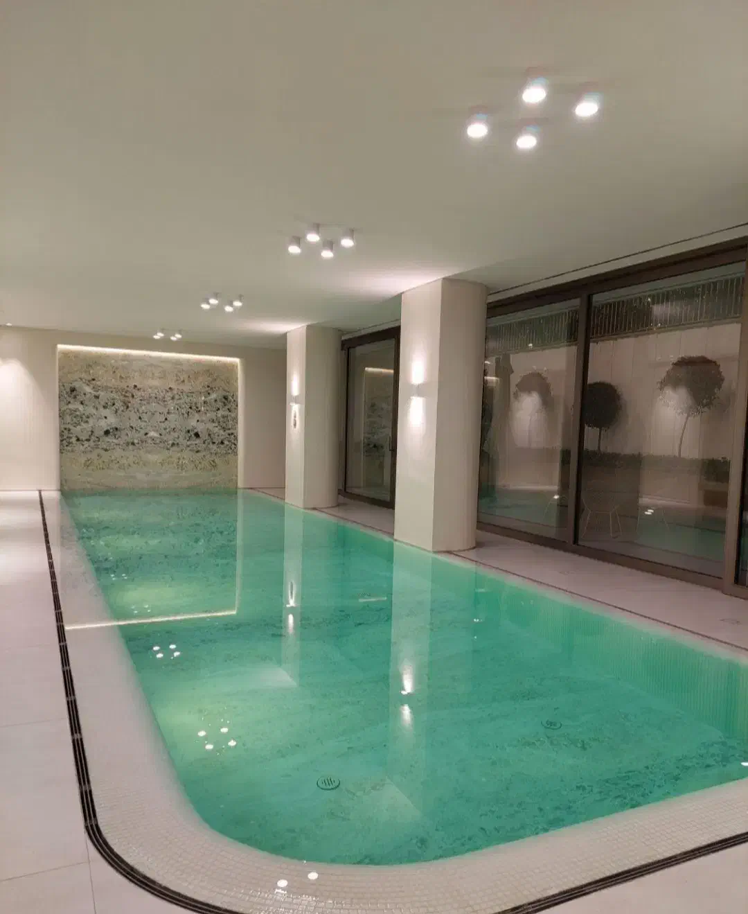 ۱۰۵ متر/ورودی از لابی مبله/مشاعات آبی فعال