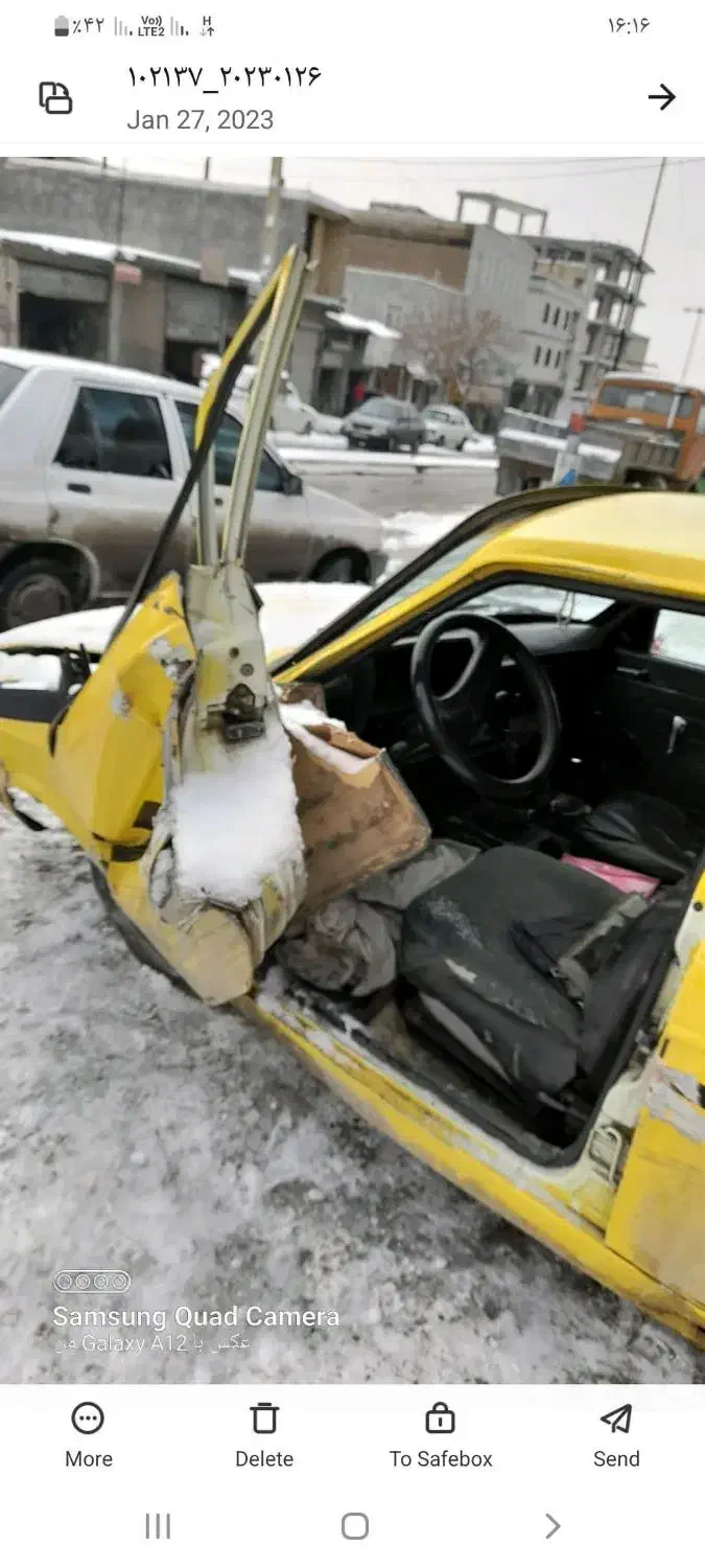 پیکان تاکسی|خودرو سواری و وانت|سنندج, |دیوار