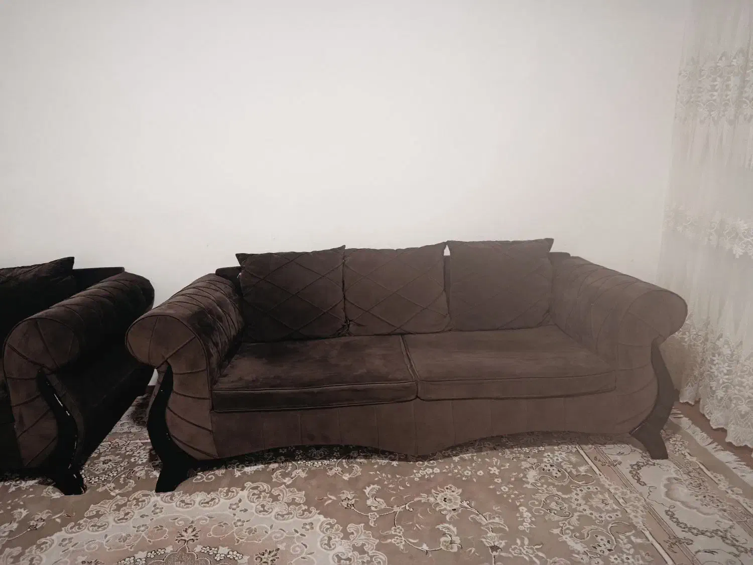 مبل چهار نفره|مبلمان خانگی و میز عسلی|فاضل آباد, |دیوار