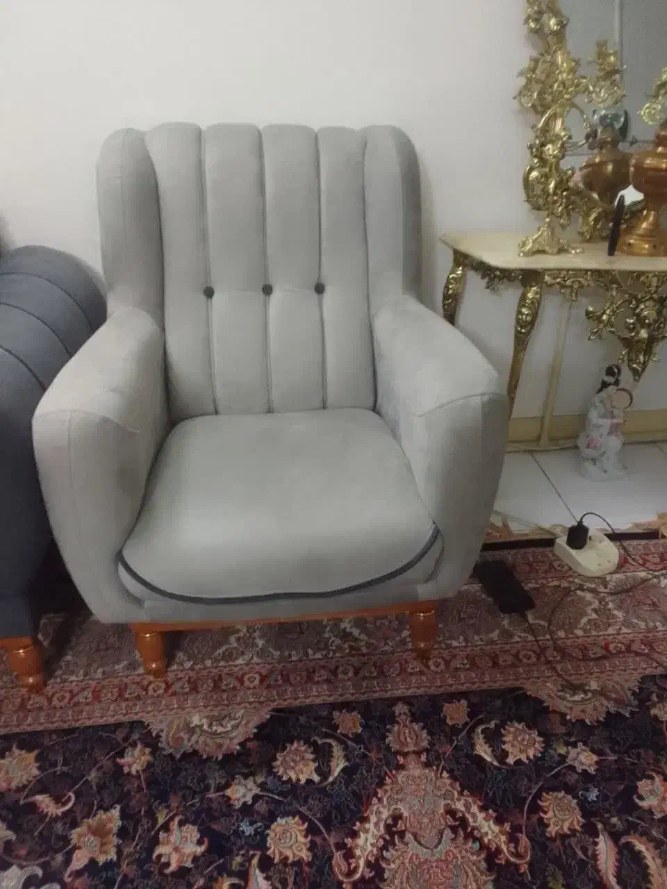 راحتی هشت نفره|مبلمان خانگی و میز عسلی|ری, اقدسیه|دیوار