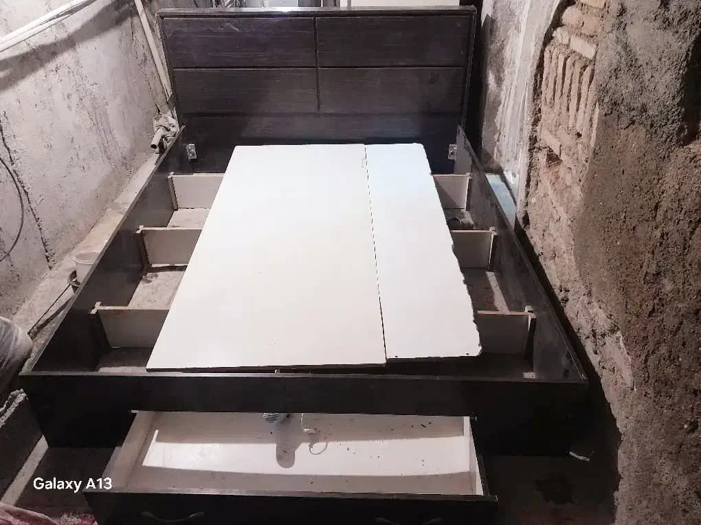 تخت ۲نفره کشو دار سالم وسلامت عرض۱۷۰|تخت و سرویس خواب|تهران, امین حضور|دیوار