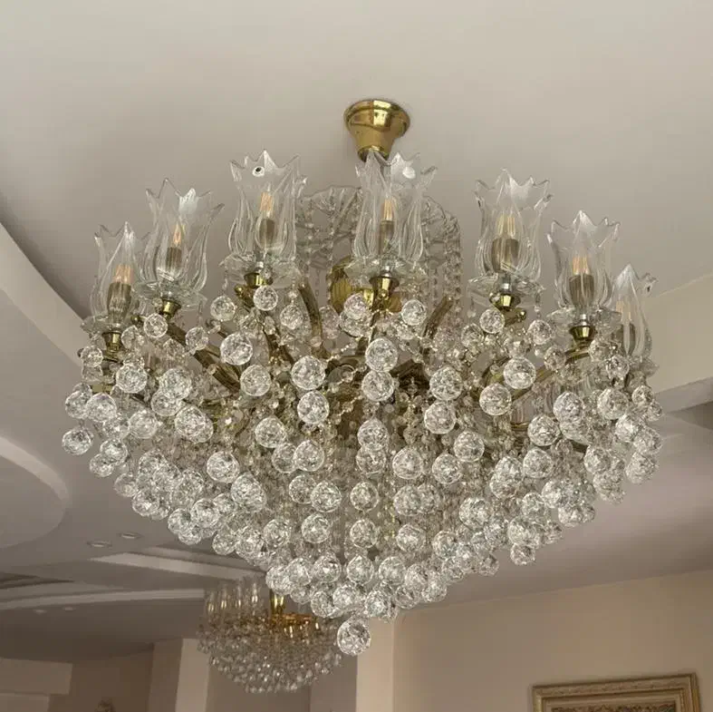 ۳ عدد لوسترکریستال ۱۶ شاخه و۱ عدد لاینر|لوستر و چراغ آویز|تهران, هروی|دیوار