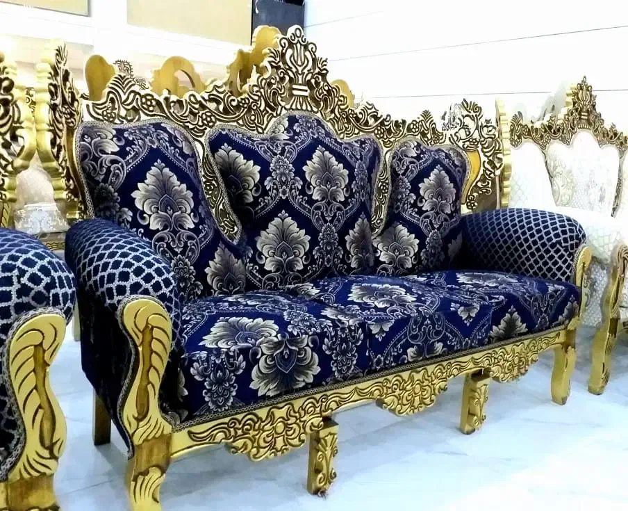 مبل 7نفره سلطنتی تضمینی  آنام|مبلمان خانگی و میز عسلی|رضوانشهر, |دیوار
