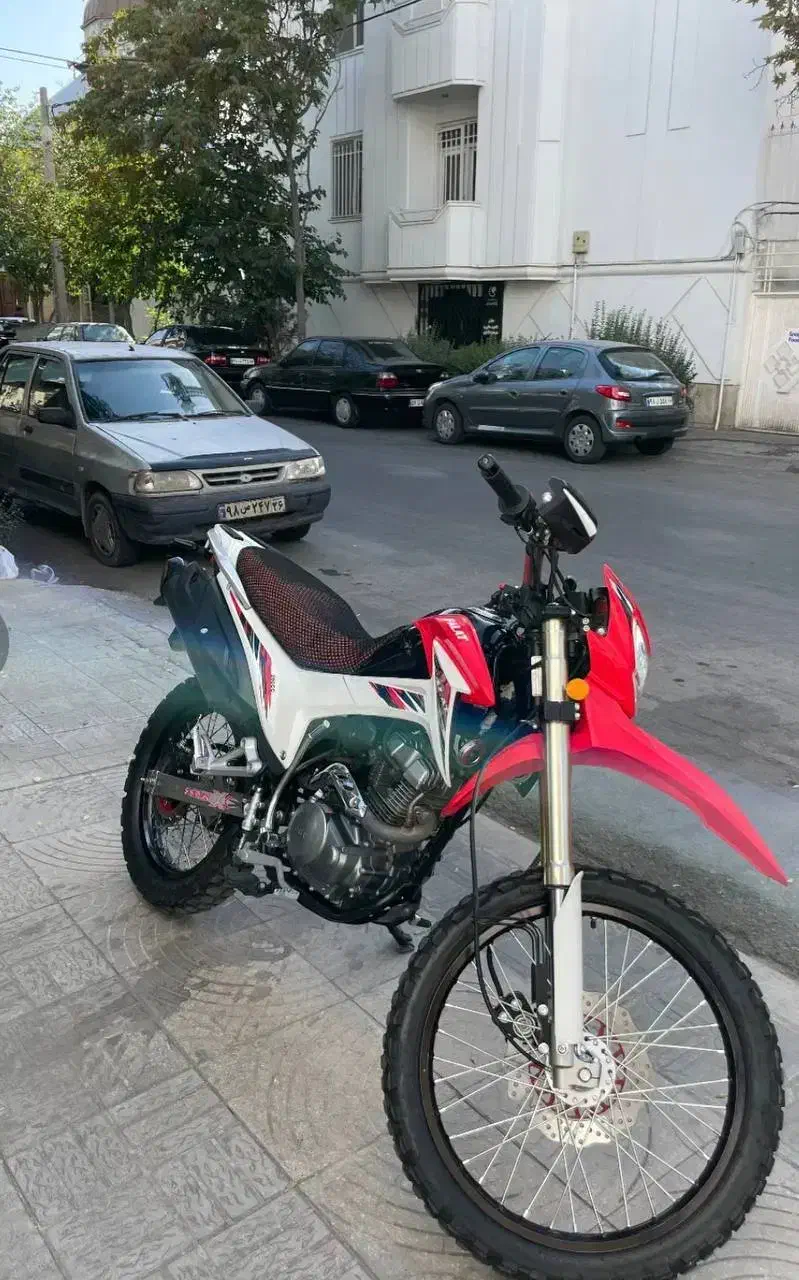 موتور تریل فلات 200|موتورسیکلت|مشهد, کلاهدوز|دیوار