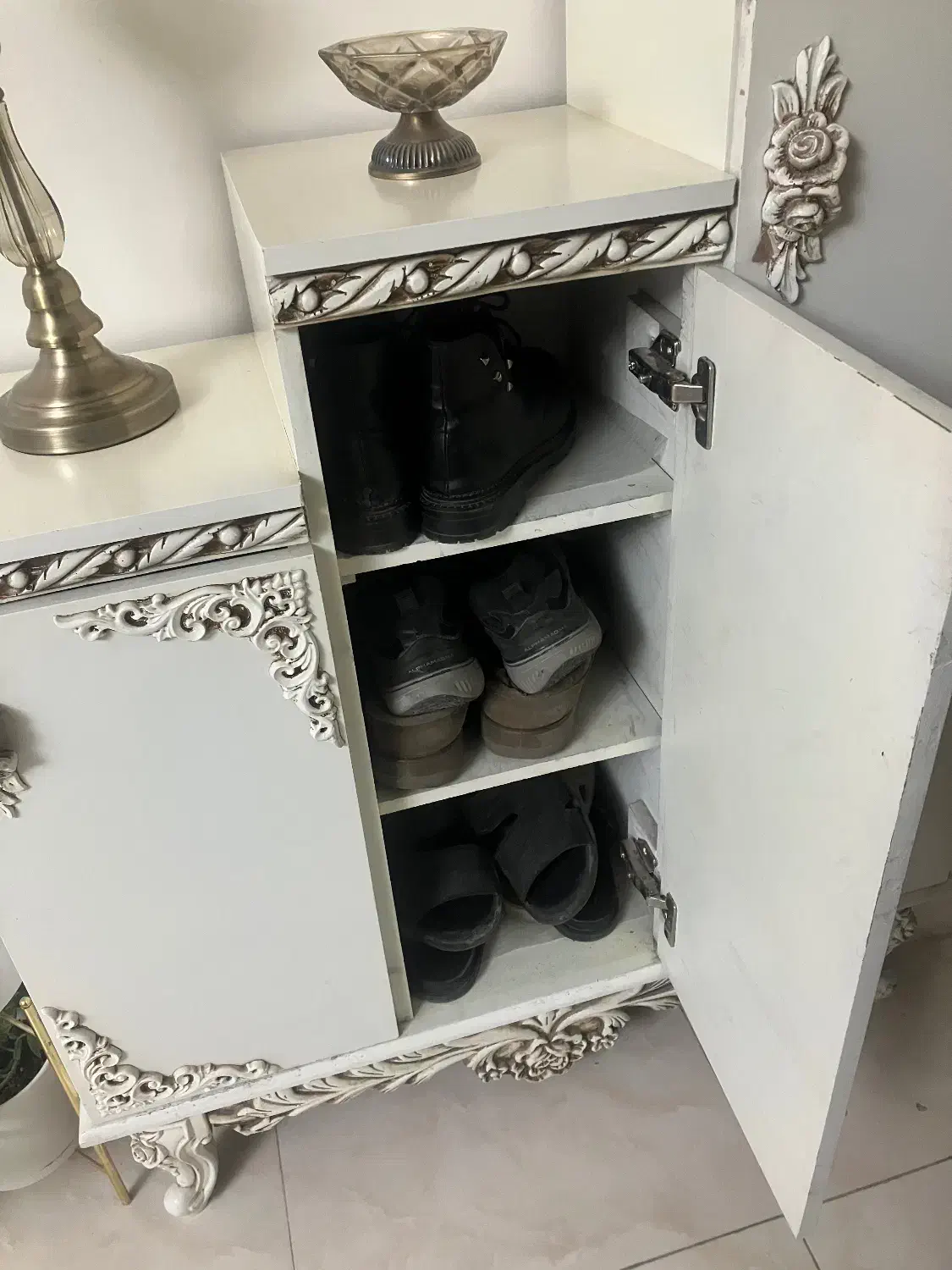 جاکفشی سالم و تمیز ودراور|جاکفشی، کمد، دراور|پردیس, فاز ۲|دیوار