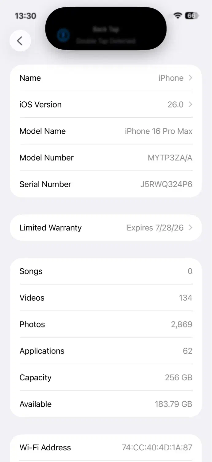 آیفون 16pro max|موبایل|تهران, شمس‌آباد|دیوار