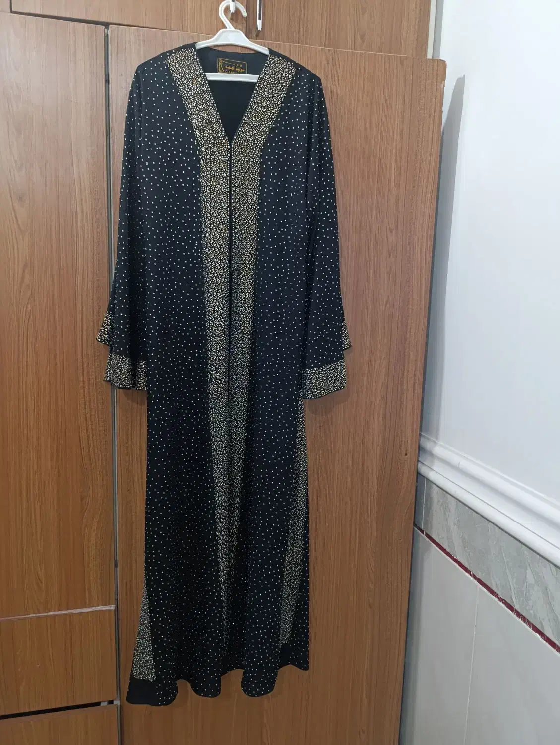 مانتو عبای عربی تمام نگین همراه شال|لباس|زابل, |دیوار