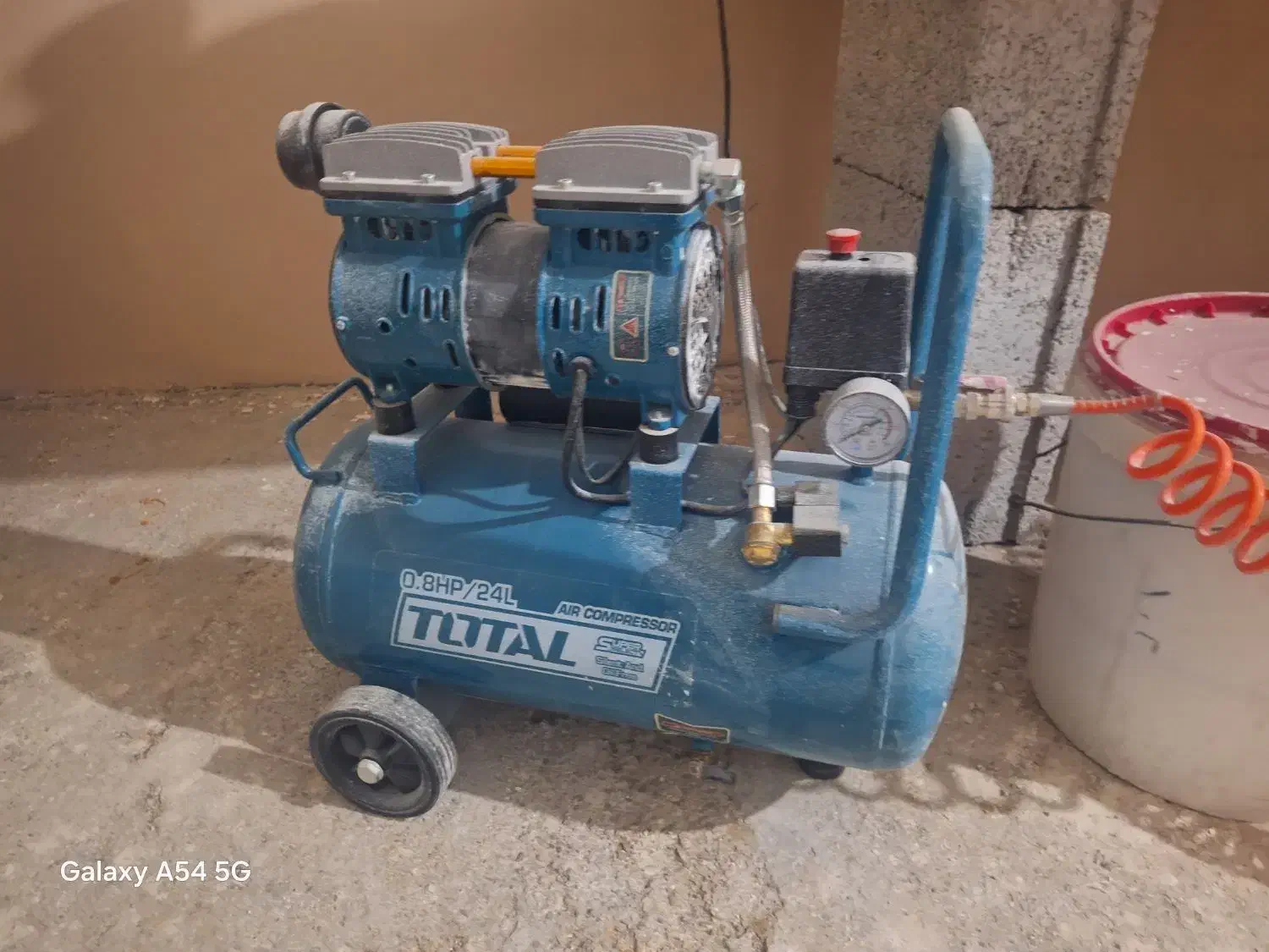 پمپ باد ۲۴ لیتری سایلنت|ابزارآلات|قم, پردیسان|دیوار